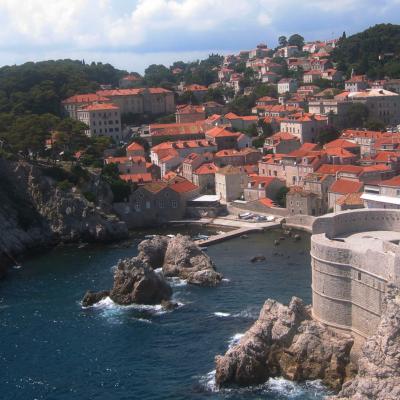 Dubrovnik outside the city wall.jpg