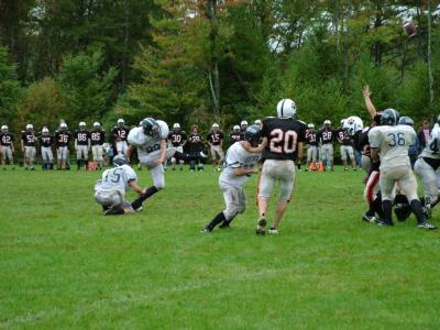 Right through the Uprights!