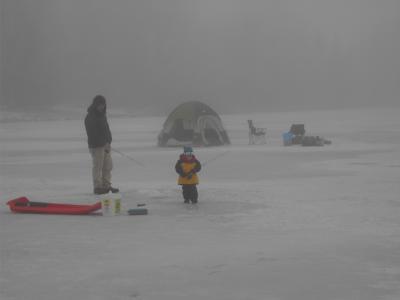 Ice Fishing in Alaska