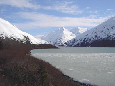 Distant Portage Glacier