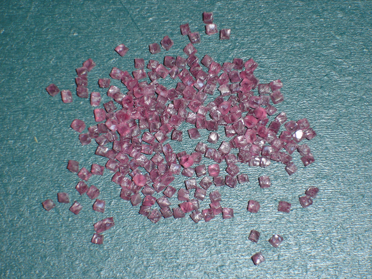 Translucent ABS pellets