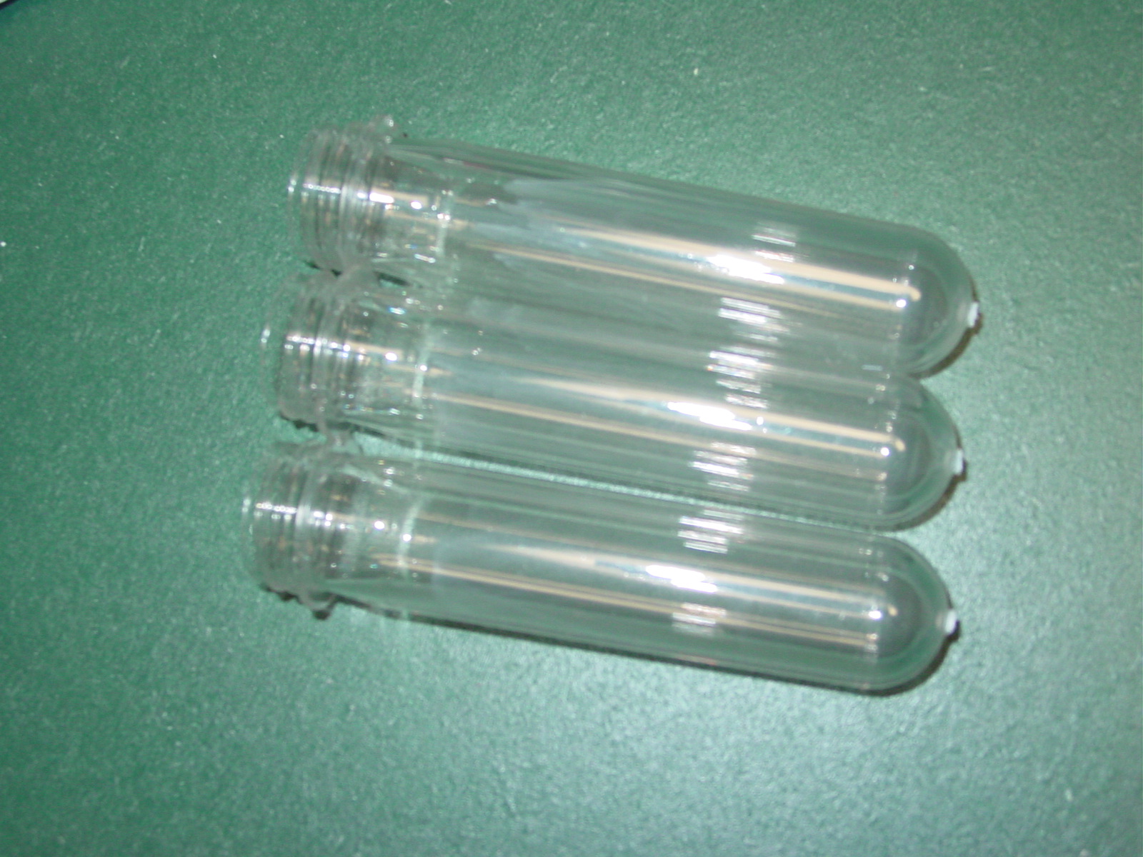 PET clear preforms