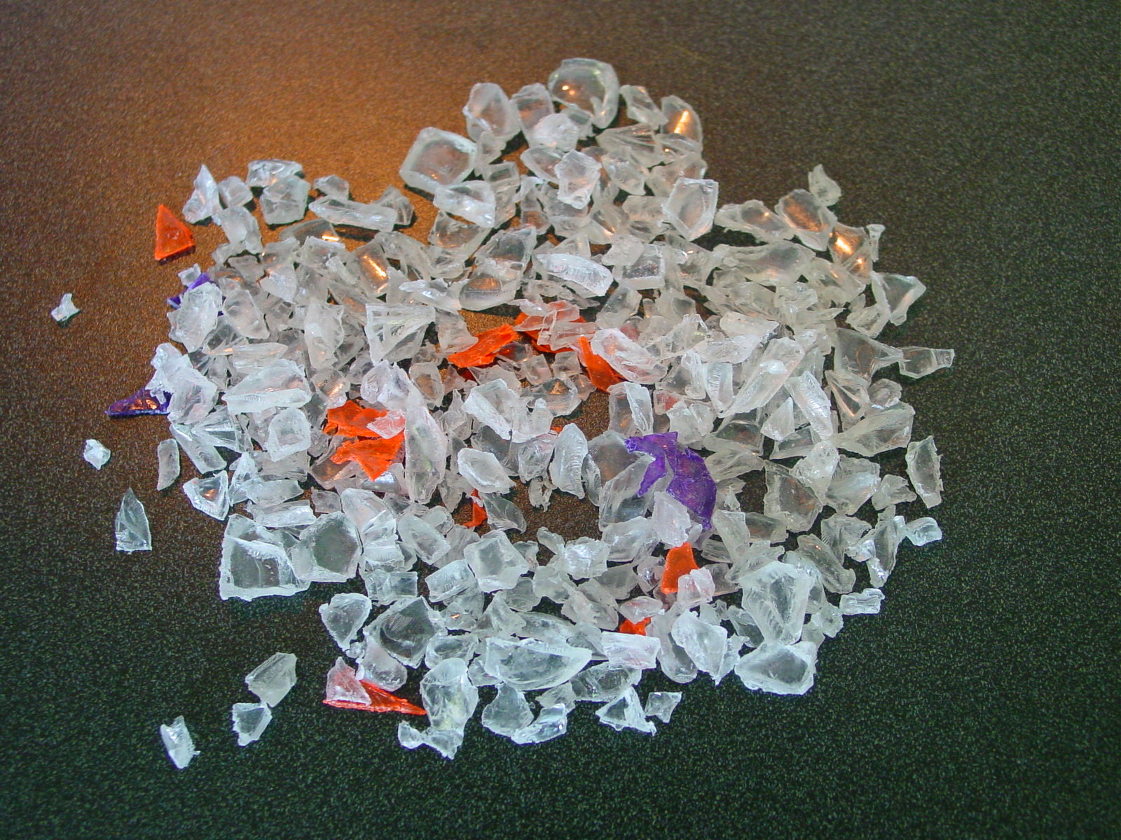 mix color PET regrind