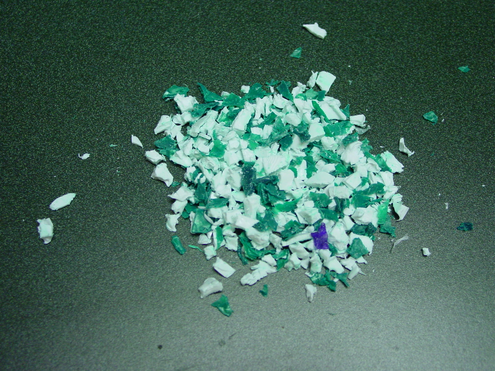 PET mix color regrind