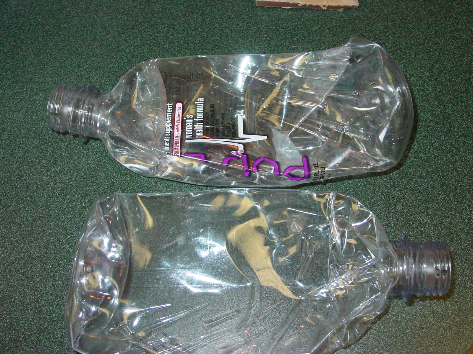 PET mix color bottles