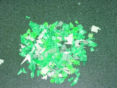 PET mix color regrind