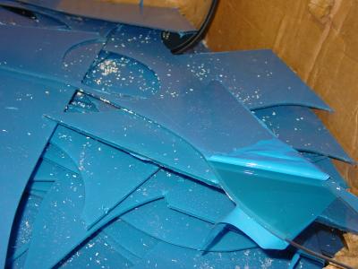 Acrylic clear off-cut