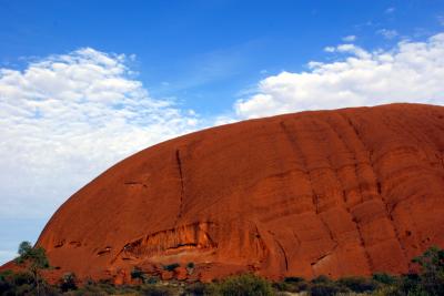 Towering Uluru