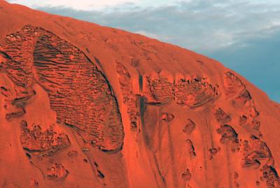 Uluru - time and weather worn...