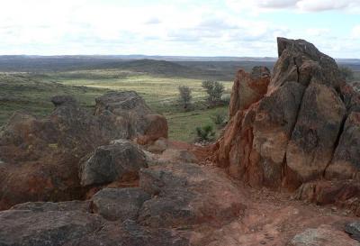 Another view from the sculpture hill.