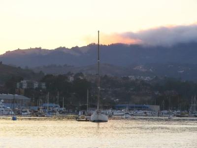 428 Sunset over Mill Valley