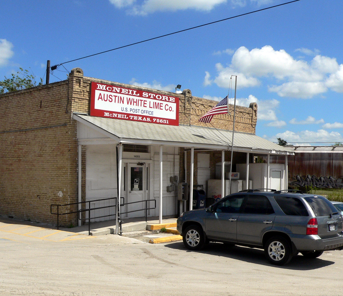 McNeil Post office. McNeil, TX