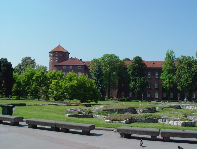 Wawel Castle Grounds 瓦維爾城堡區