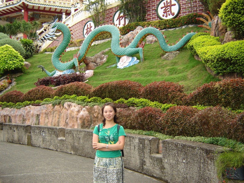 定光寶殿，此為當地華人道 觀