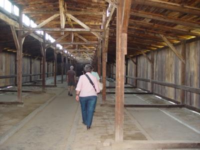 Wooden Barracks at Birkenau (Auschwitz II)