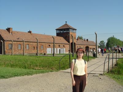 The Guard Tower at  Birkenau (Auschwitz II)