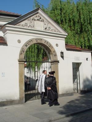 The Remuh Synagogue-the only active synagogue in Krakow