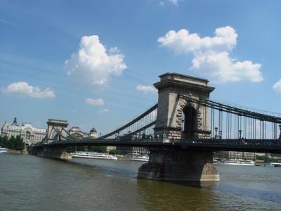 Chain Bridge Connecting Buda and Pest