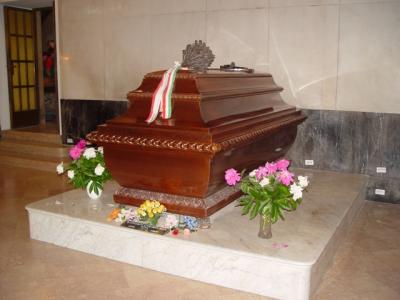The most recent Hapsburg tomb -Empress Zita buried in 1989