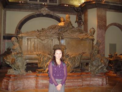 The double coffin of Maria Theresa and her husband