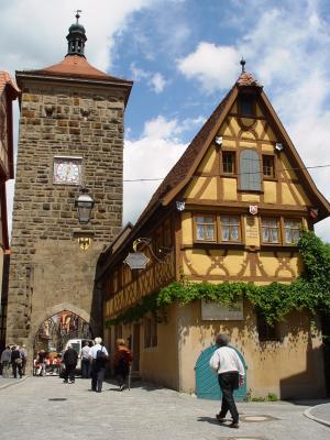 Touristy Rothenburg