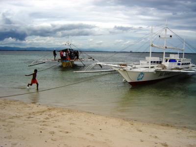 菲律賓特有的蜘蛛船(BANCA)