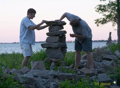 cairn building