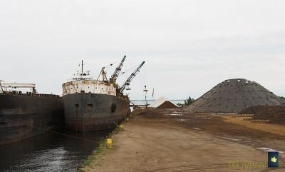 unloading