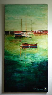 painting of evening dream finis