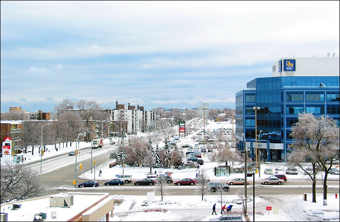 Frozen city