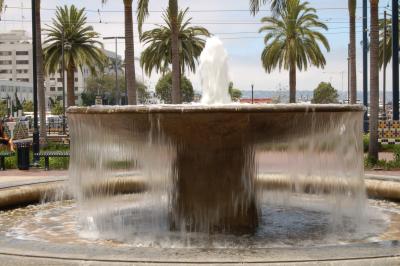 Fountain at Train Depot