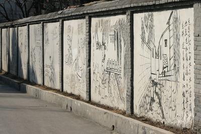 Wandzeichnungen / wall drawings