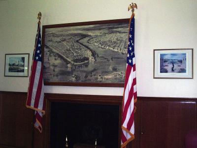 INSIDE THE VISITOR CENTRE