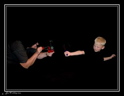 WILLIAM AND JOANNE IN BATTLE