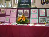 FLOWER DISPLAY IN THE METHODIST CHURCH