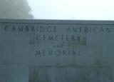 AMERICAN WAR GRAVES CEMETERY CAMBRIDGE