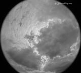 B/W FISHEYE SKY.