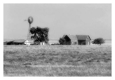 Old Farm Near Panhandle, Texas