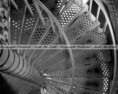 Light House Spiral Staircase 3 BW.jpg