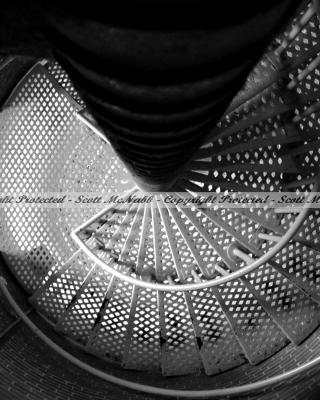 Light House Spiral Staircase 5 BW.jpg