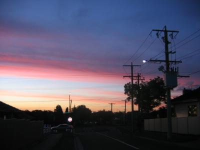 3 november 2005 Sunset