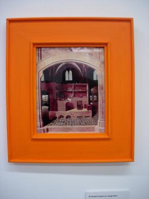 Antonello in an orange frame