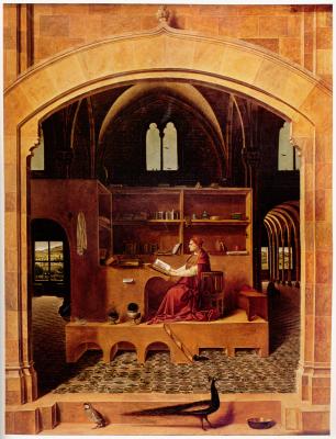 Antonello - St Jerome in his Study