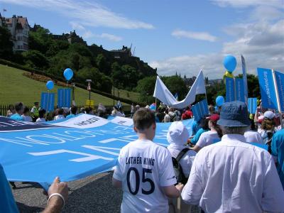 marching