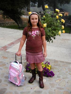 First Day of School 8-05