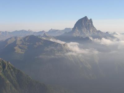 Pic d'Ossau vu du Czy