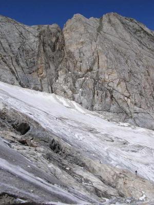 Glacier dOssoue et Petit Vignemale (3032 m)