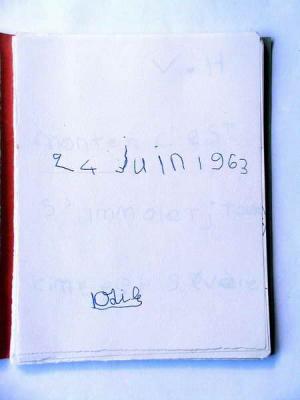 La Saint Jean par Odile (5 ans) 24 juin 1963
