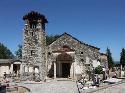 St. Albino Church in Brisino