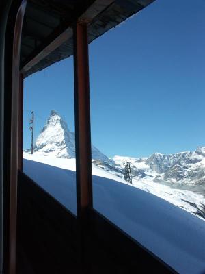 Matterhorn from Gornergrat train